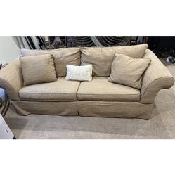 Beige Sofa sleeper 