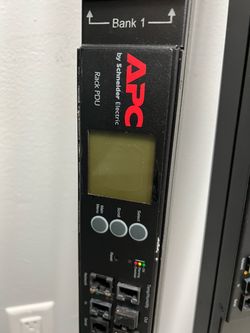 (4) APC Switched Rack PDUs w/ Network Management | Data Center Server Rack Power Strips