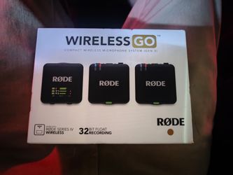 Rode Wireless GO Gen 3 Microphone System