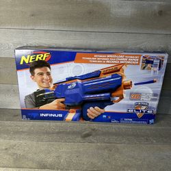 NERF N-Strike Elite Infinus Motorized Speed-Load Tech Blaster Toy NEW