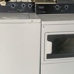 COMMERCIAL WASHER AND DRYER