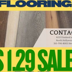 VINLY SPC FLOORING SALE LAMINATE FLOORS &1.39