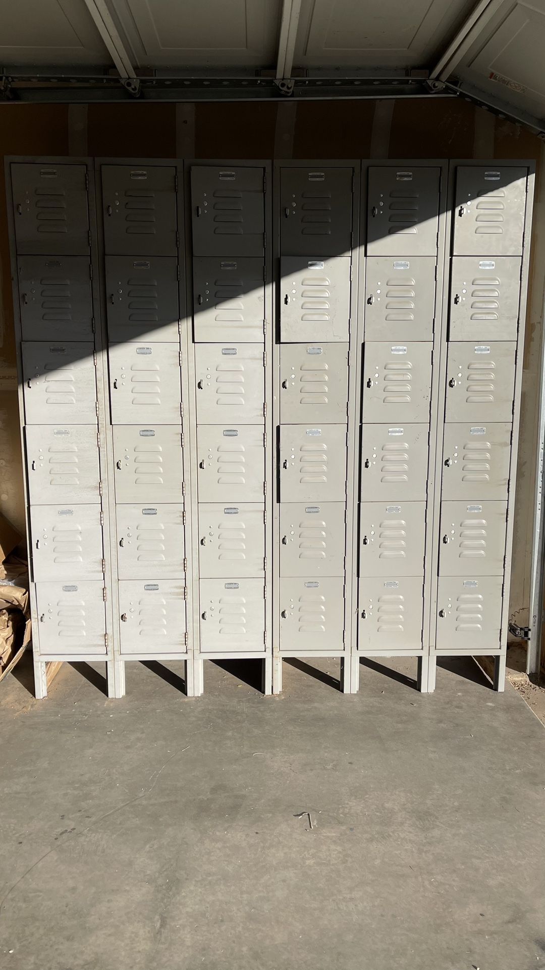 2 Metal Lockers