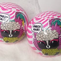 LOL Surprise Lights Pets with Real Hair New Lot Of 2 for $30.00 FIRM!