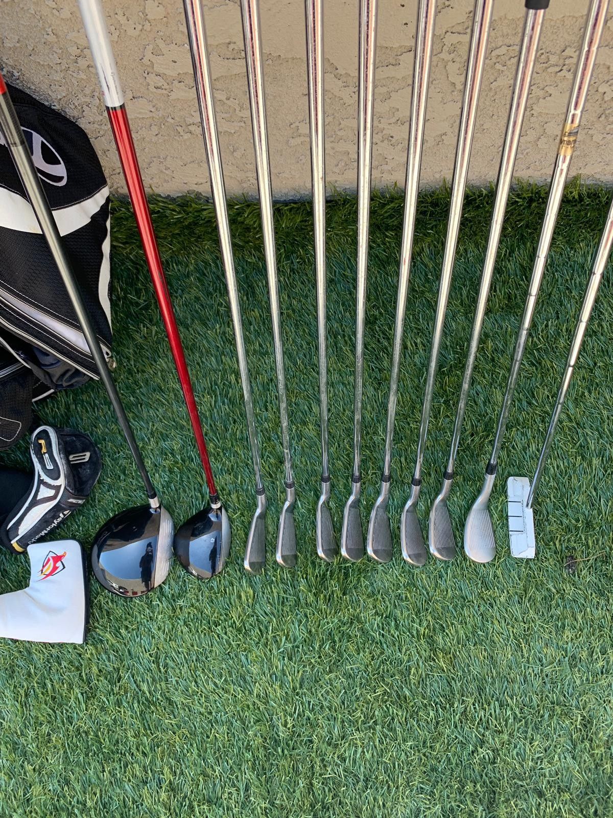 Complete TaylorMade Golf Set with TM 320 Irons,TaylorMade Woods