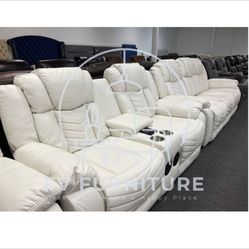 SALAS RECLINABLES NUEVAS A DESCUENTO DE BODEGA! INSTALACIÓN Y ENTREGA EL MISMO DÍA! 3 PAGOS MENSUALES! 