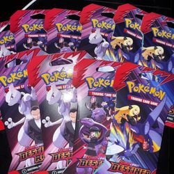 Destined Rivals Booster Packs Pokemon Cards 