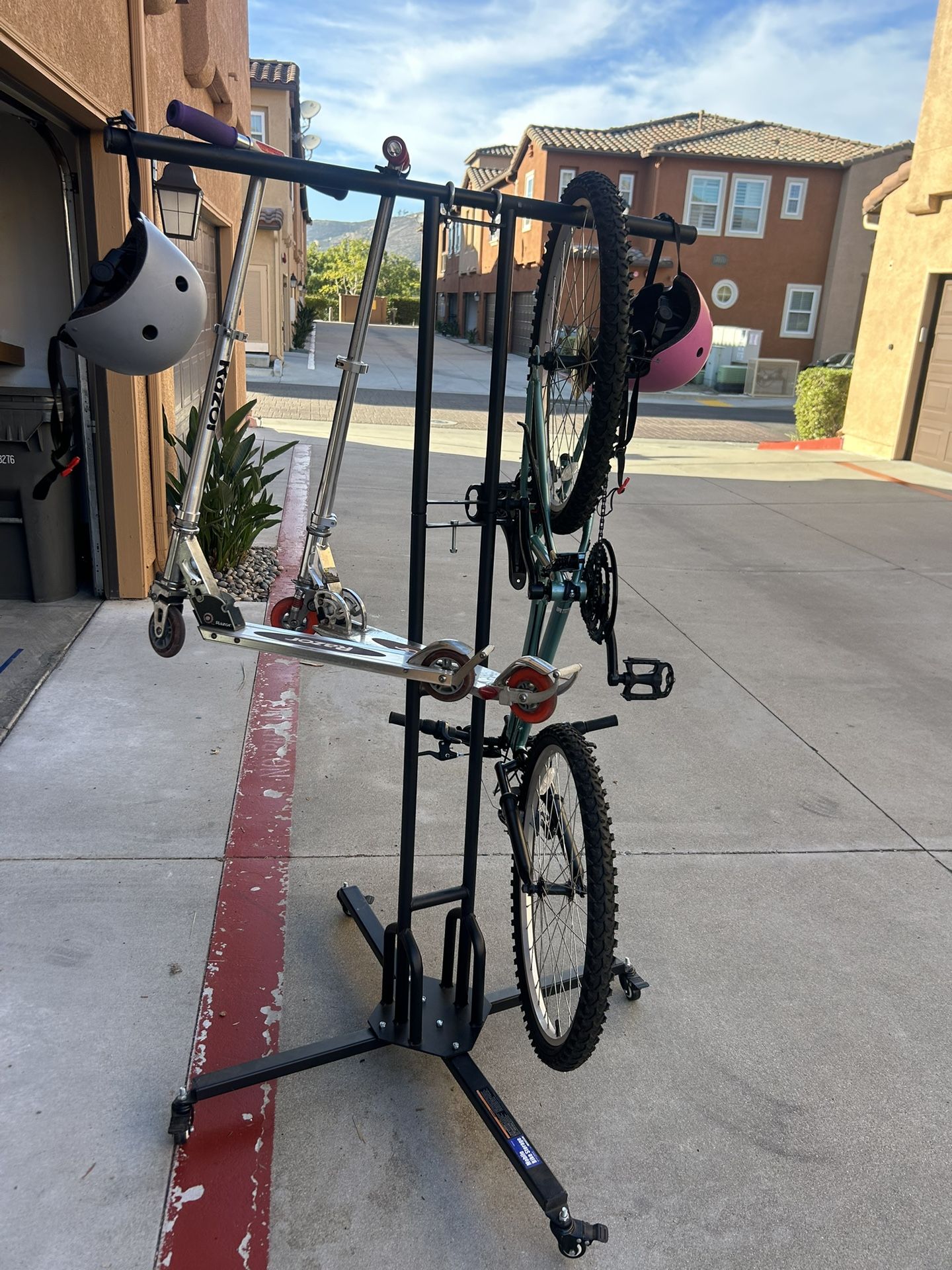 Mobile Bike Rack