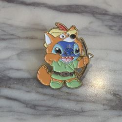Stitch Robinhood Enamel Pin