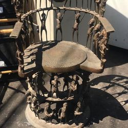 Bronze chair