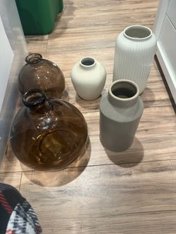 Variety Of Vases