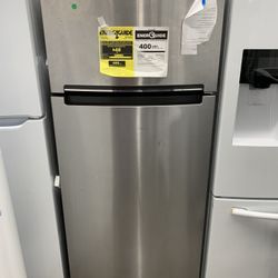 Whirlpool Top & Bottom In Stainless Steel New Open Box