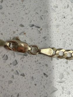 10kt gold chain cuban link