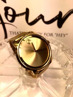 MOVADO MEN'S WATCH  BOLD GOLD