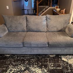 Blue/Grey Couch