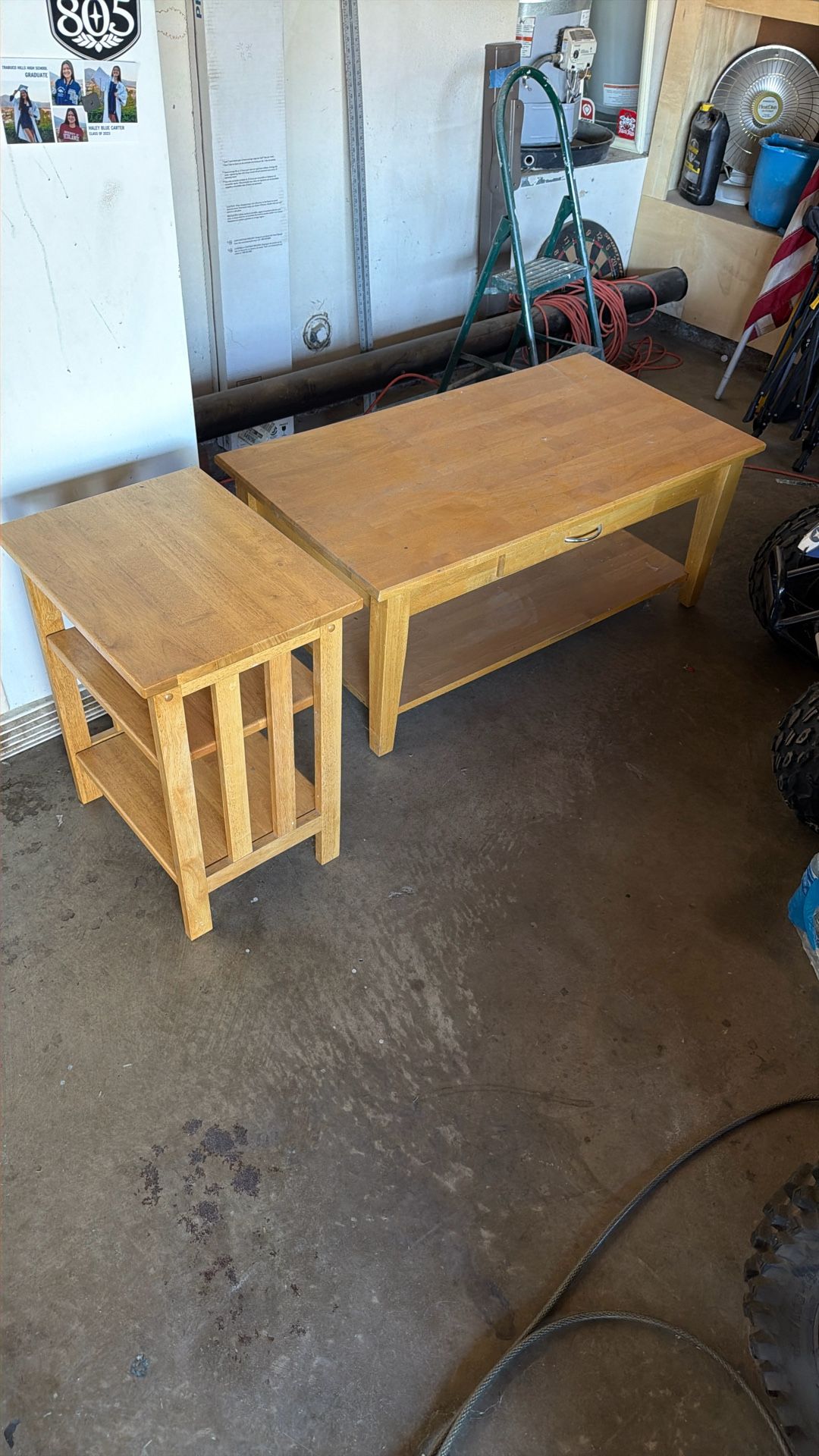 Coffee Table And End Table