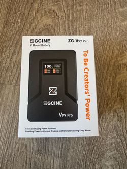 ZGCINE ZG-V99 Pro V Mount Battery