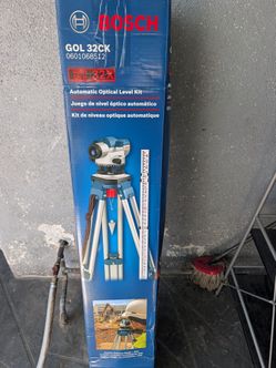 Bosh automatic optical level kit