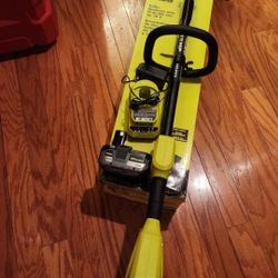 Ryobi 18V 'HP' weed wacker/eater/trimmer, battery, charger