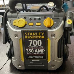 Stanley Fat Max Jump Starter With 120psi Compressor