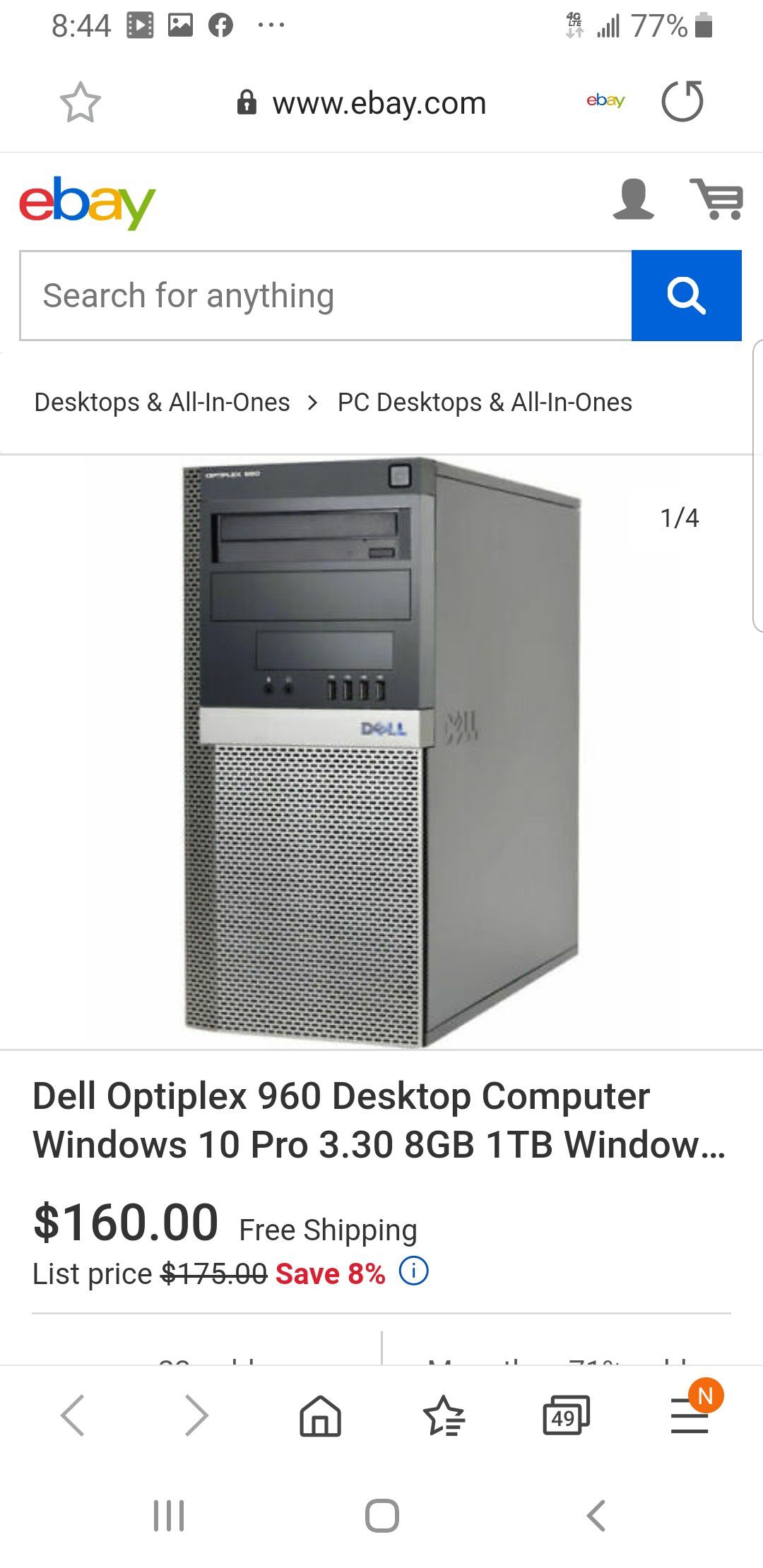 VERY NICE DELL FOR CHEAP $100