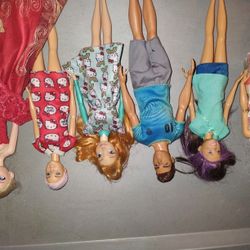 Barbie,Anya,Elsa And Friends