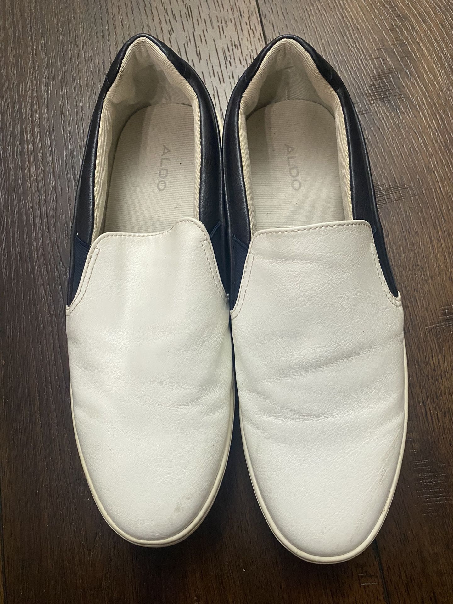 Men’s White Sneaker Shoes Size 10.5 By Aldo