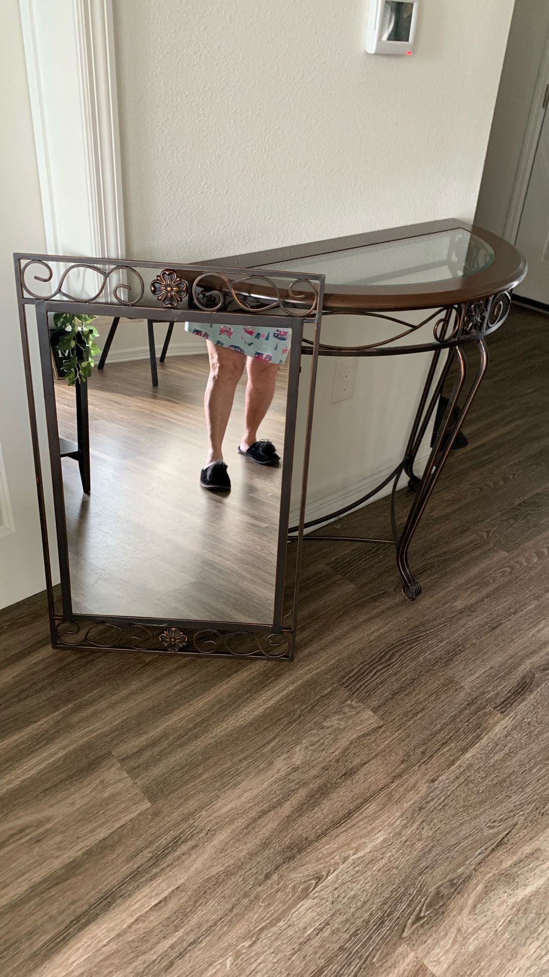 Console Table With Mirror