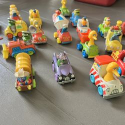Vintage collectible  Sesame Street die cast cars