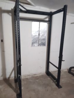 Rogue Westside barbell rack 3 Black Steel Power Rack Squat Cage/ gym equipment