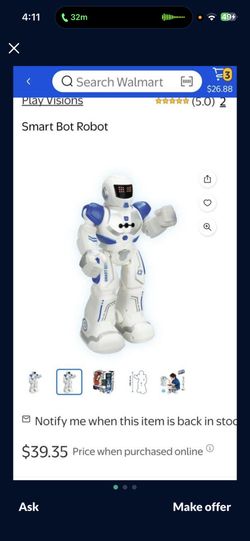 Set of 2 Smart Bot Robots – Remote & Gesture Control (STEM Toys)