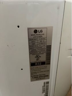 LG window ac