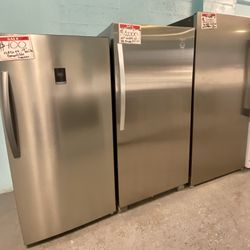 ‼️Wide Variety Of *used* Stainless Upright Freezer &All-fridge‼️