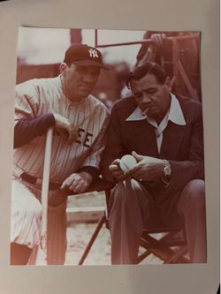 Babe Ruth 8x10 Photo Reprint Actor William Bendix 1948 Movie Babe Ruth Story