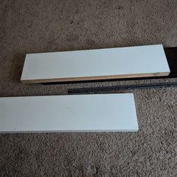 3 Shelves With Mouthing Hardware-$15