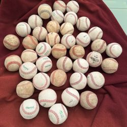 Bucket of Baseballs