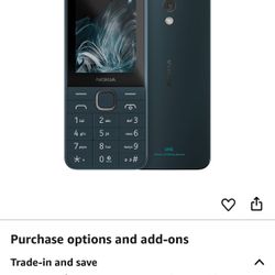 Nokia 225 4G (2024) | Dual SIM | GSM | Unlocked | International Version | Dark Blue