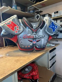 COORS LIGHT NFL INFLATABLE SHOULDER PADS ! New!
