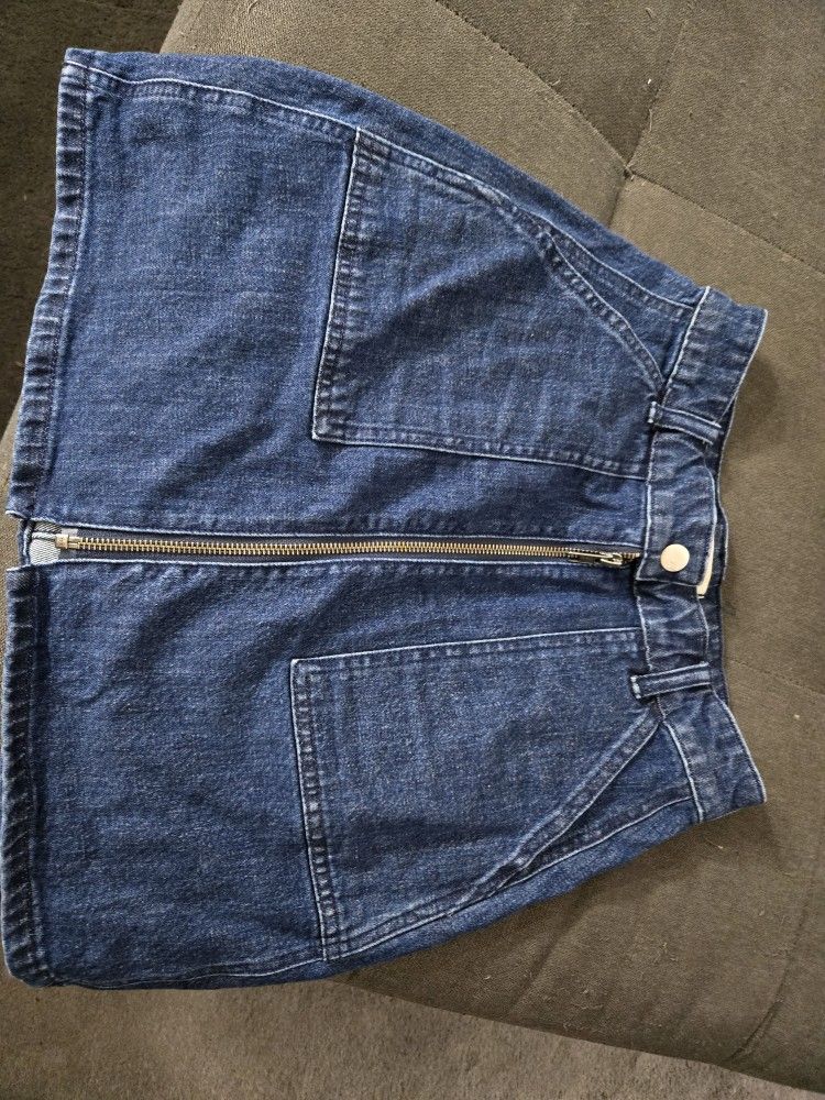 Madewell Jean Skirt Size 24