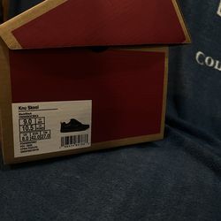 Knu skool vans all black size 9 men , 10.5 woman