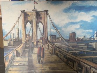 Brooklyn Bridge abstract