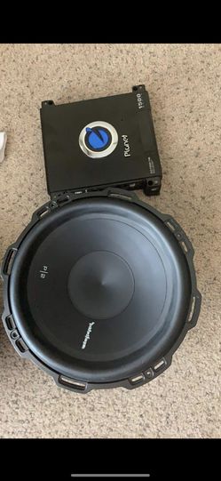 12 Inch Sub And 1500 Watt Amp
