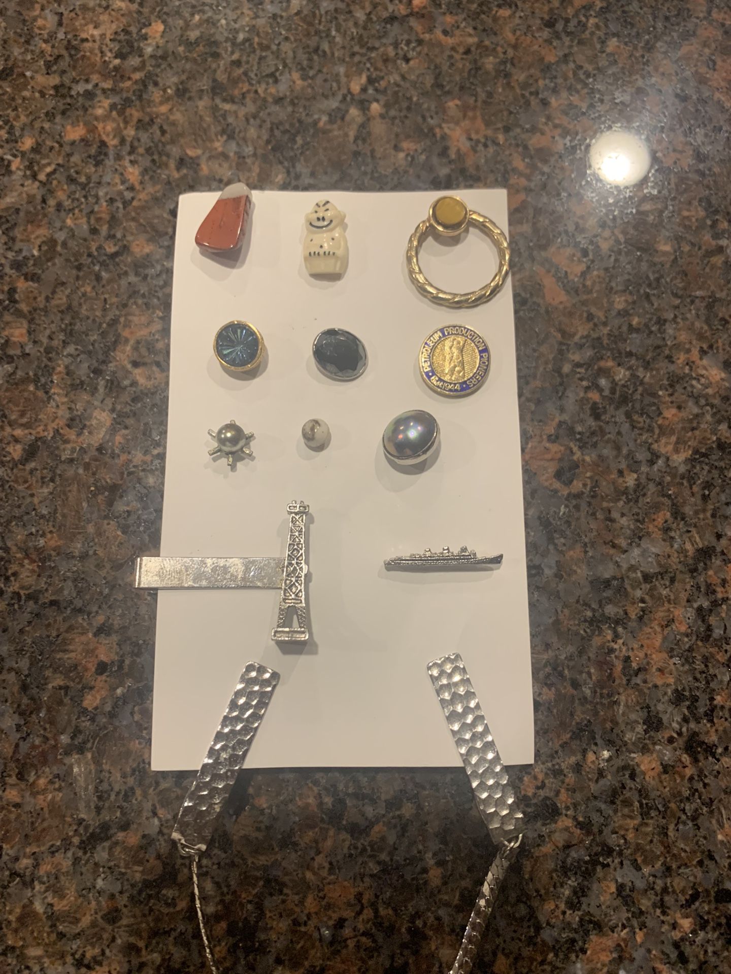 Vintage Tie Pins All For 1 Price