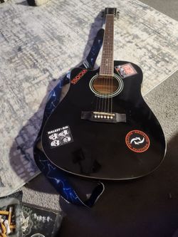R.W.jameson Acoustic Electric Guitar  Left Handed