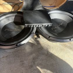 Pioneer Subwoofers 12” And Ecualizar 