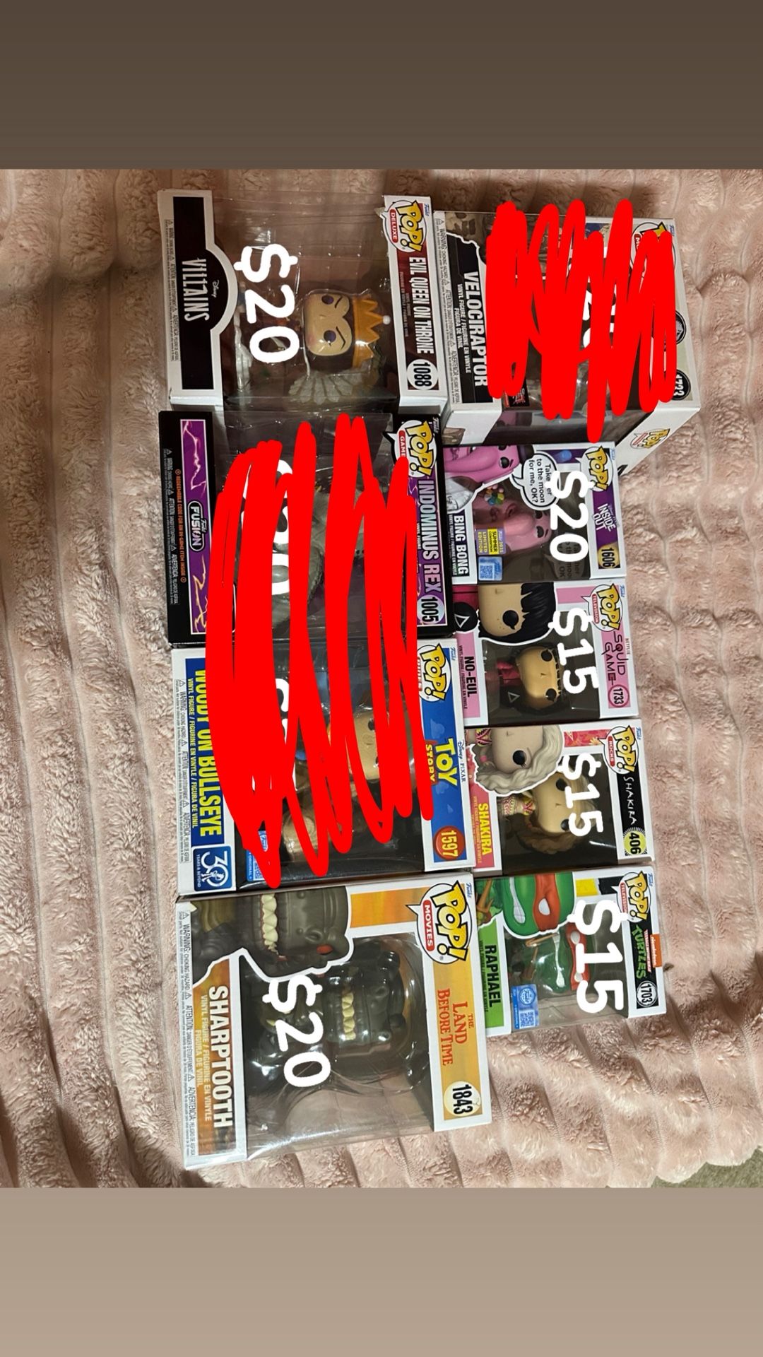 Funko Pops 