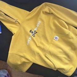 Yellow Bape Hoodie 