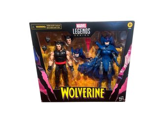 Hasbro Marvel Legends Series 50th Anniversary Wolverine and Psylocke Action Figures