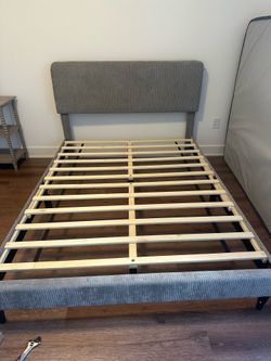 Queen bed frame unassembled for you