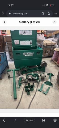 Greenlee 686 640 tugger cable puller